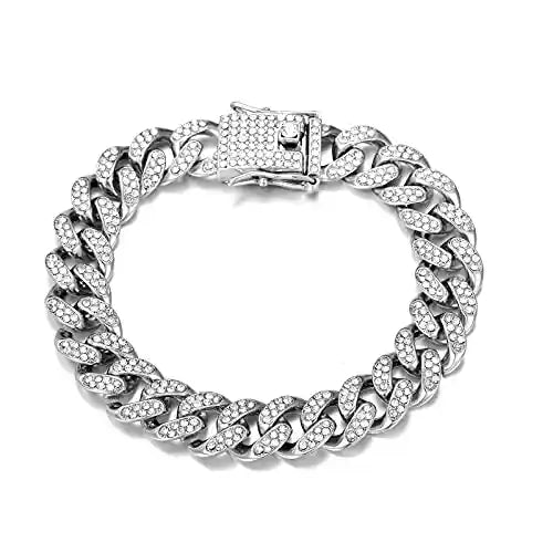 Iced Cuban Bracelet - Divin Luxe