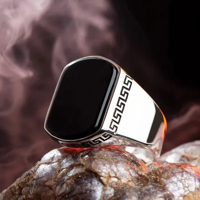 Classic Black Turkish ring - main