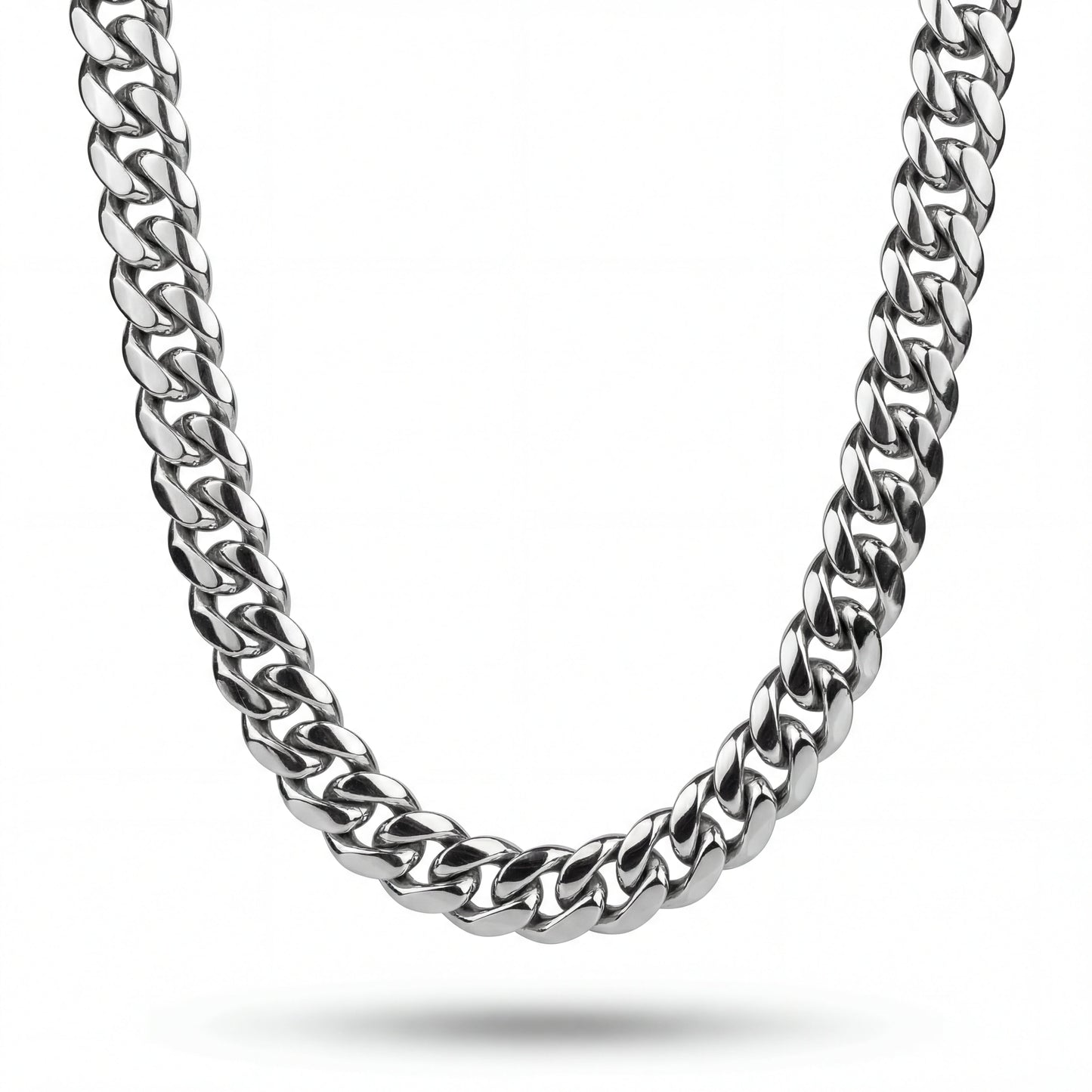 Miami Cuban 10MM Chain Silver